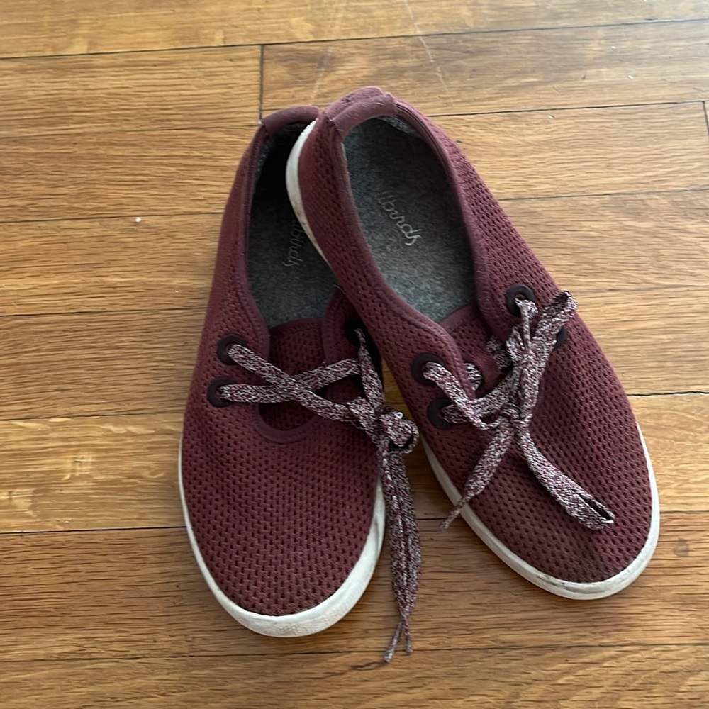 Allbirds Tree Sneaker in Maroon